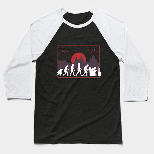 Gaming evolution Baseball T-Shirt by FelippaFelder